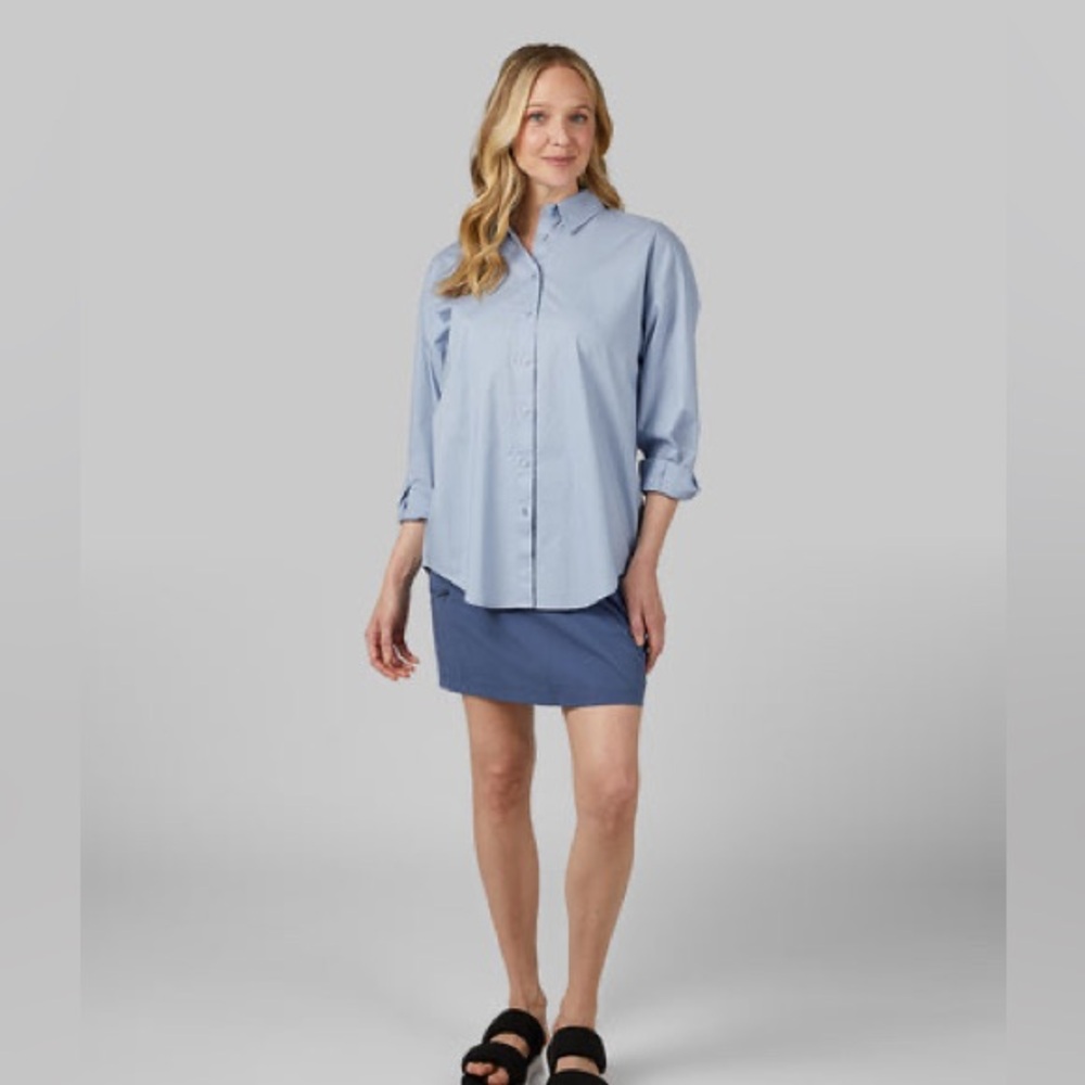 32 Degrees Cool Blue Cargo Skorts Large
